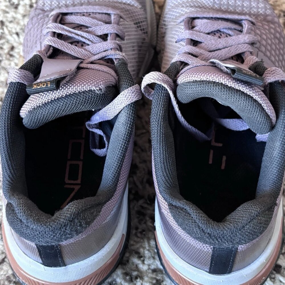 Nike Metcon 8 Premium Purple Smoke Metallic Copper Sneaker Women Size 7.5 - Picture 8 of 16